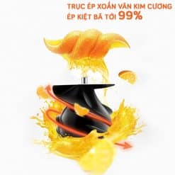 may ep cham unie ue 580 truc ep xoan Máy ép chậm Unie Ue 580 trục ép xoắn