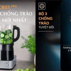 máy làm sữa hạt olivo cb22 pro chống trào tuyệt đối