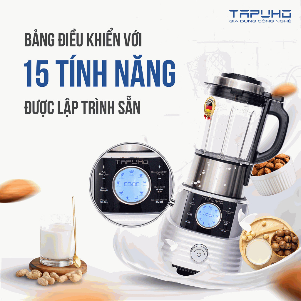máy làm sữa hạt Tapuho đa năng máy làm sữa hạt Tapuho đa năng
