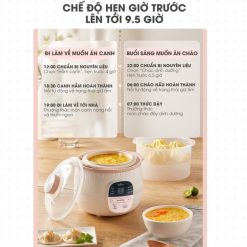 Noi nau cham Bear 0.8L tien loi