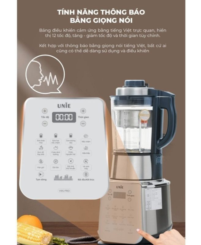 may lam sua hat unie V9S PRO máy làm sữa hạt unie V9S PRO