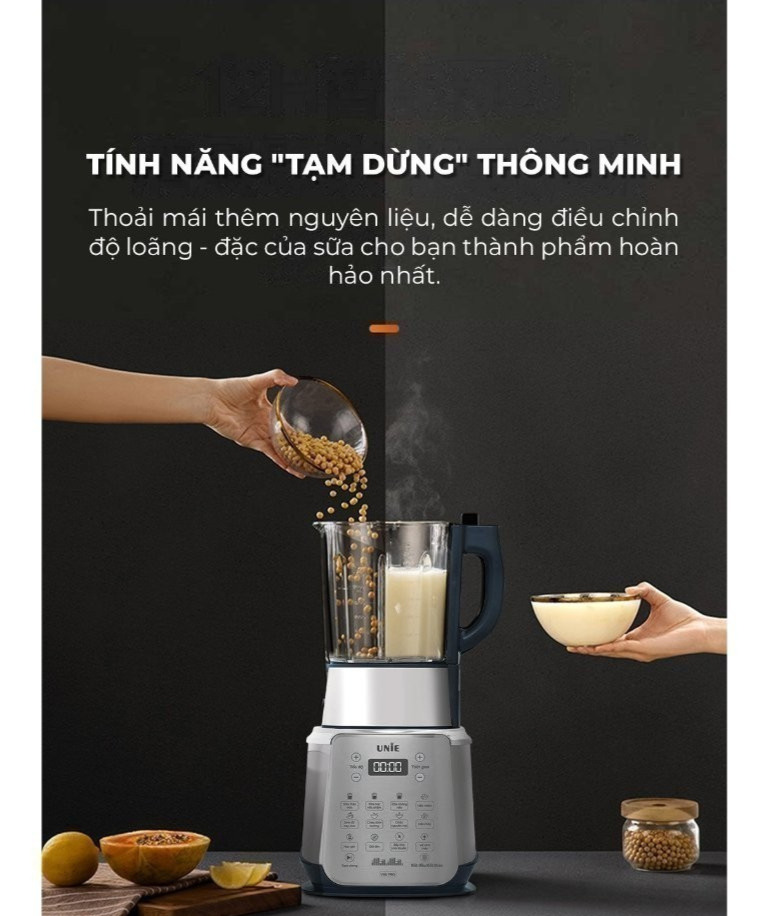 máy làm sữa hạt unie V9S PRO tiện lợi máy làm sữa hạt unie V9S PRO tiện lợi