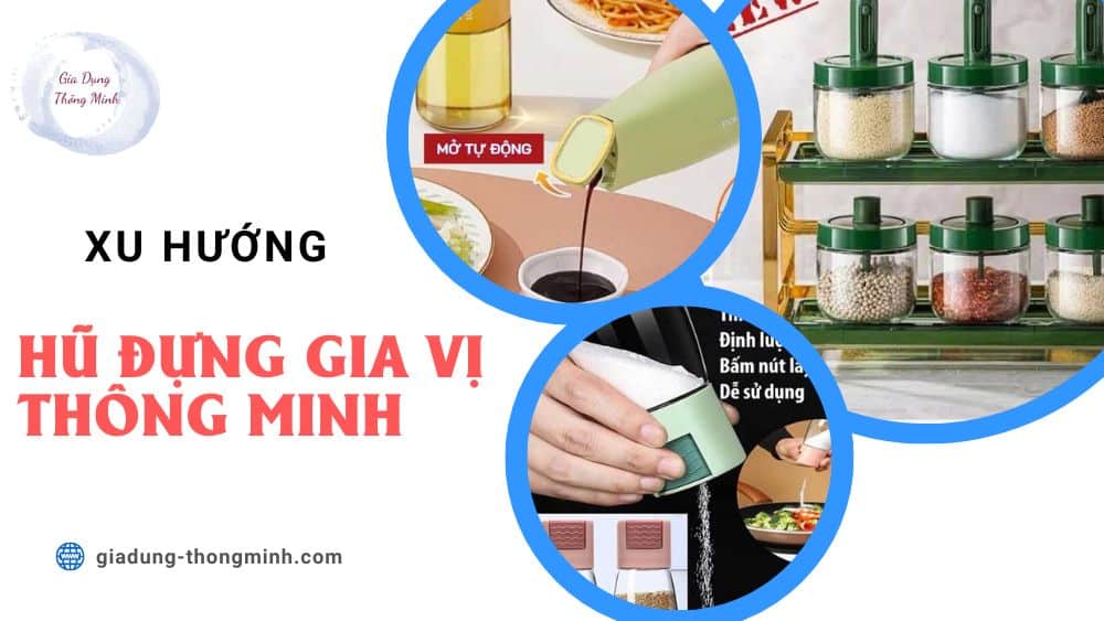 Hũ Đựng Gia Vị Thông Minh