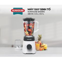 6 Máy xay sinh tố đa năng Sunhouse SHD5114 - Công suất 450W - 3 chức năng