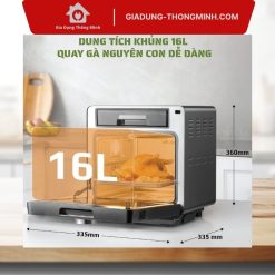 Noi Chien Hoi Nuoc OLIVO SF16 PRO 16 lit Nồi Chiên Hơi Nước OLIVO SF16 PRO 16 lít