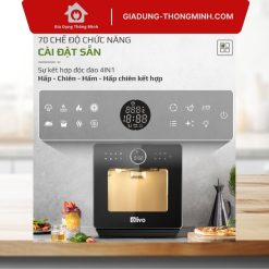 Noi Chien Hoi Nuoc OLIVO SF16 PRO 5 Nồi Chiên Hơi Nước OLIVO SF16 PRO 70 chế độ