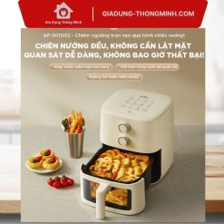 Noi chien khong dau Bear 5L AF 5H15I52 2 Nồi chiên không dầu Bear 5L AF-5H15I52 đa năng
