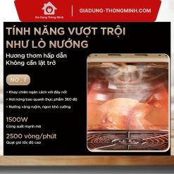 Noi chien khong dau Bear 5L AF 5H15I52 4 Nồi chiên không dầu Bear 5L AF-5H15I52 vượt trội