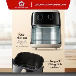 noi chien khong dau Bear 5 lit QZG an toan nồi chiên không dầu Bear 5 lít QZG an toàn