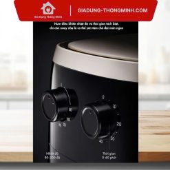 noi chien khong dau Bear 5 lit QZG tien loi nồi chiên không dầu Bear 5 lít QZG tiện lợi