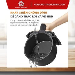 noi chien khong dau GAABOR 6.5 lit AF65M an toan nồi chiên không dầu GAABOR 6.5 lít AF65M an toàn
